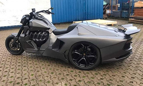 Siêu môtô Boss Hoss độ phong cách Lamborghini Aventador