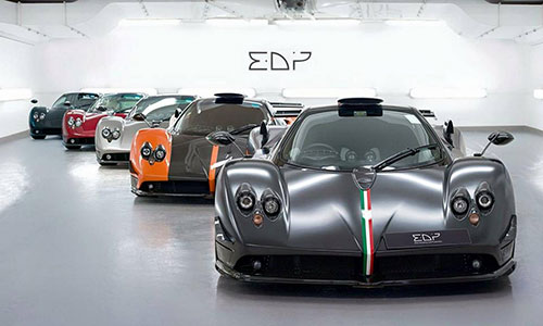 Dàn siêu xe siêu xe Pagani triệu đô mừng sinh nhật Zonda