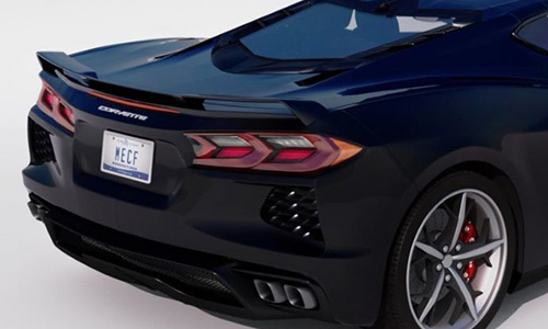 Chevrolet Corvette 2020 sở hữu đèn hậu hình mũi tên độc đáo