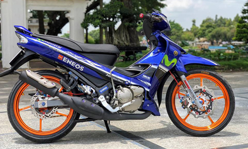 Dân chơi Đồng Tháp chi 150 triệu "độ chân" Yamaha 125ZR 