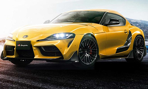 Xe thể thao Toyota Supra "chất lừ" với gói độ TRD chính hãng