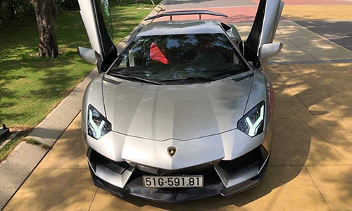 Đại gia Đặng Lê Nguyên Vũ bán siêu xe Lamborghini hàng độc