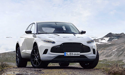 Xe SUV Aston Martin DBX lộ diện trước ngày ra mắt 