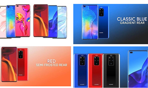 "Soi" Huawei Mate 30 Pro với màn hình Amoled, 4 camera sau