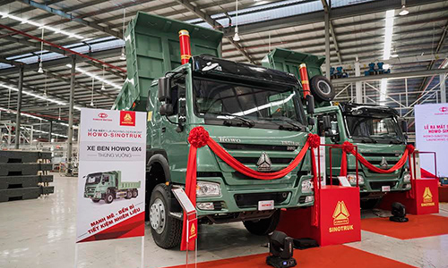 Daehan Motors ra mắt dòng xe tải nặng Howo-Sinotruk 