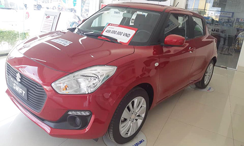 Suzuki Swift còn 449 triệu tại Việt Nam, rẻ hơn Honda Brio RS