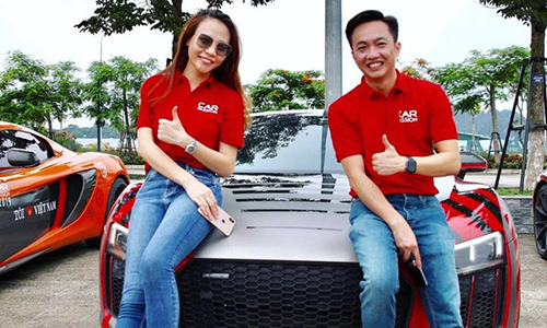 Vợ Cường đô la “lái cứng” tại Car Passion 2019