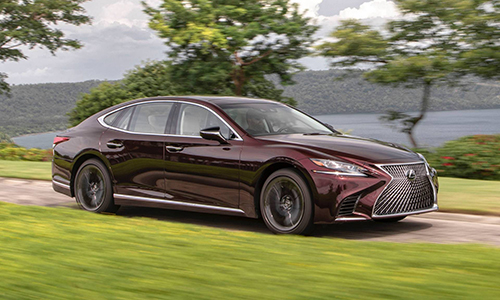 "Soi" sedan hạng sang Lexus LS500 2020 phiên bản đặc biệt 