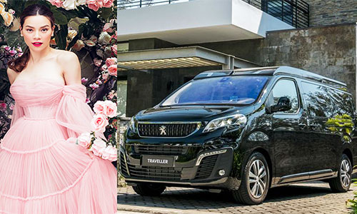 Hồ Ngọc Hà tậu MPV hạng sang Peugeot Traveller tiền tỷ