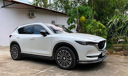 Mazda CX-5 độ mâm Mercedes GLC250 - chất chơi hay nửa mùa