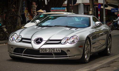 Mercedes SLR McLaren độc nhất Việt Nam tái xuất tại Hà thành