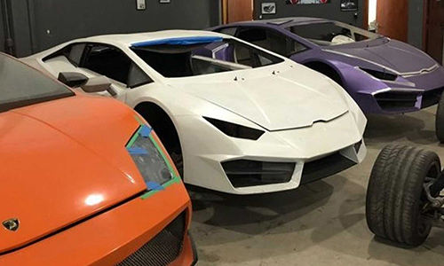 Sản xuất siêu xe Lamborghini và Ferrari rởm, giá siêu rẻ 