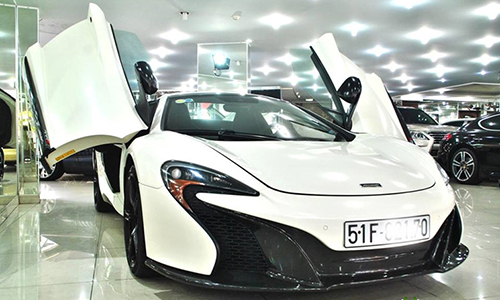 Rao bán McLaren 650S Spider của ông Đặng Lê Nguyên Vũ