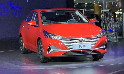 Xe Hyundai Accent 2020 trình làng tại Trung Quốc