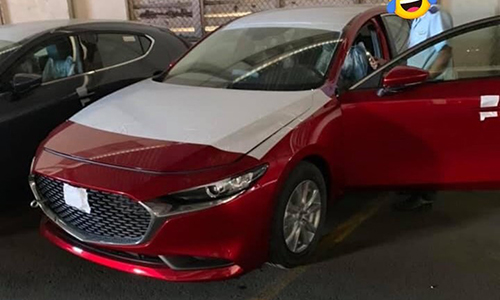 Mazda3 hoàn toàn mới đi đăng kiểm ở Việt Nam