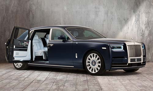 Xe siêu sang Rolls-Royce Phantom 'hoa hồng': Tác phẩm nghệ thuật