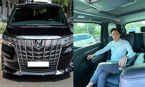 Cường Đô la tậu MPV hạng sang Toyota Alphard hơn 4 tỷ 