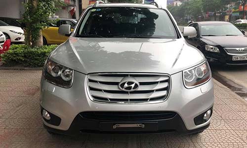 Hyundai Santa Fe SLX dùng hơn 10 năm bán hơn 600 triệu đồng