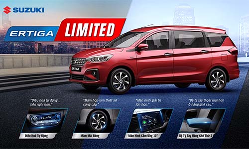 Suzuki Ertiga Limited 2020 chưa đến 500 triệu tại Việt Nam