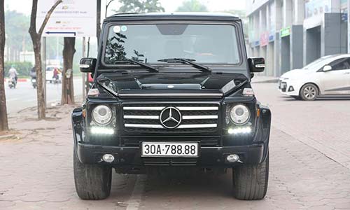 Mercedes-Benz G55 AMG biển "tứ quý 8" hơn 4 tỷ ở Hà Nội 