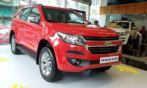 Chevrolet Trailblazer LTZ giảm tới hơn 350 triệu tại Việt Nam