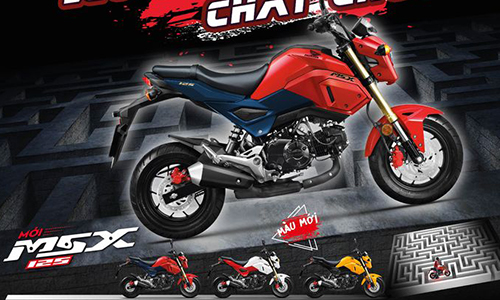 Chi tiết Honda MSX 125cc mới gần 50 triệu tại Việt Nam