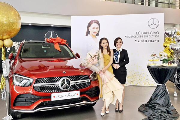 Diễn viên Bảo Thanh tậu Mercedes-Benz GLC mới gần 2,4 tỷ đồng