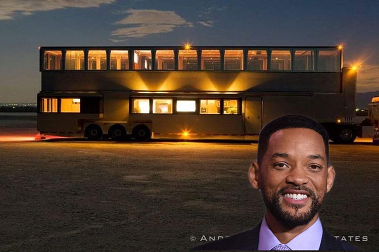 Xem biệt thự di động 2 tầng xa xỉ của tài tử Will Smith gần 60 tỷ đồng