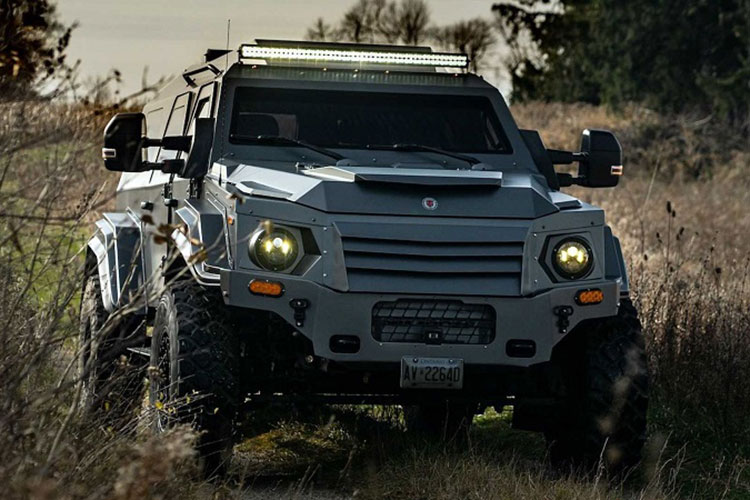 Terradyne Gurkha - "khủng long" chống đạn chỉ hơn 3,4 tỷ đồng