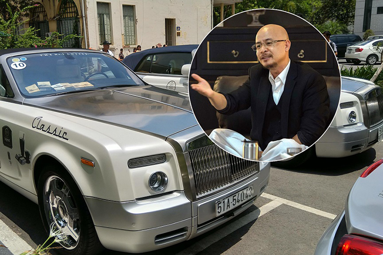 Đại gia Đặng Lê Nguyên Vũ "bỏ xó" Rolls-Royce tiền tỷ ở Hà Nội 