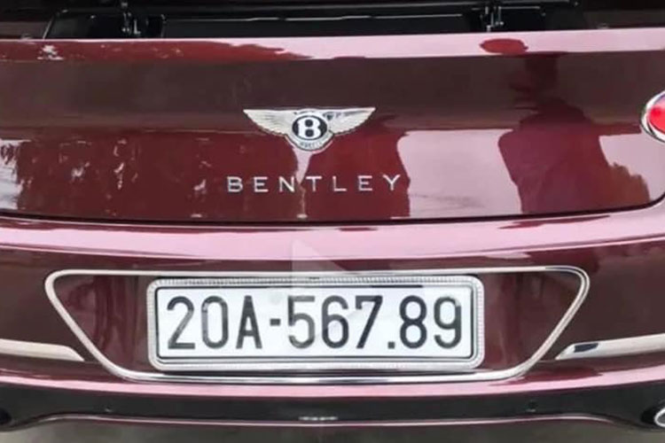 Bentley Continental GT hơn 20 tỷ biển "sảnh rồng" tại Thái Nguyên