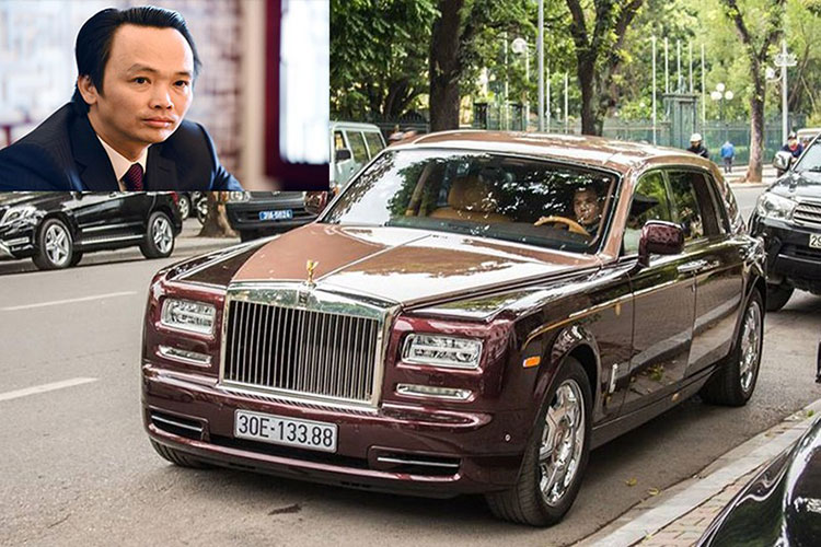 Rolls-Royce Phantom "lửa riêng" của ông Trịnh Văn Quyết đấu giá từ 28 tỷ