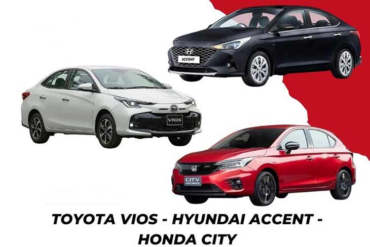 Honda City, Toyota Vios và Hyundai Accent - xe nào đang rẻ nhất?