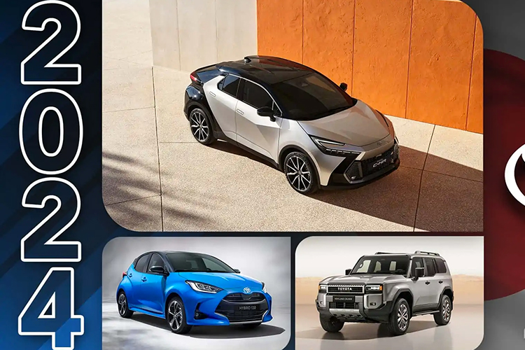 Toyota sắp ra loạt ôtô mới năm 2024, rẻ nhất 316,7 triệu đồng