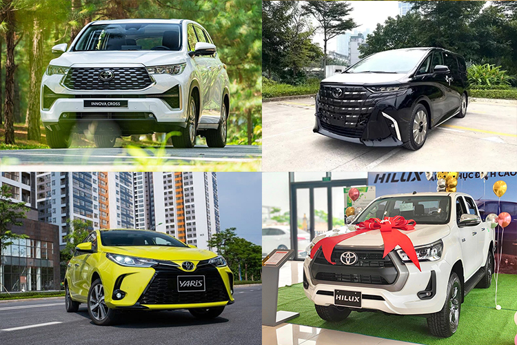 Loạt ôtô ế nhất Việt Nam tháng 1/2024, xe Toyota Việt Nam "đội sổ"