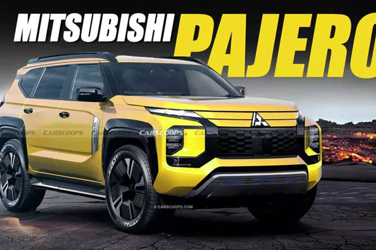 Mitsubishi Pajero 2027 sẽ "sang chảnh" hơn, có bản hybrid tiết kiệm xăng