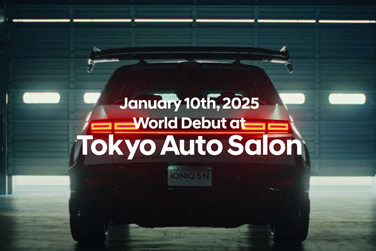 Hyundai Ioniq 5 N "Drift King" sẽ ra mắt tại Tokyo Auto Salon 2025