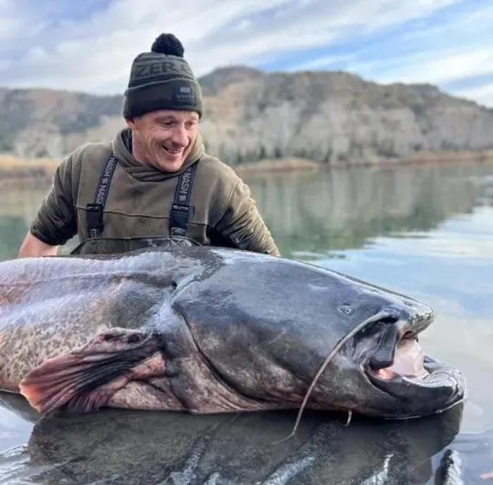 Đi câu cá, vô tình đụng 'quái ngư' khủng nặng 100kg