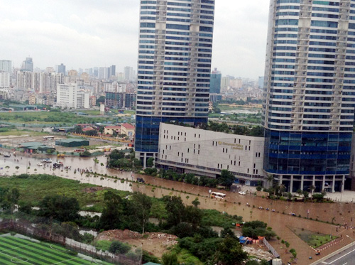 Chung cư Hà Nội nào nguy cơ ngập mùa mưa bão năm nay?