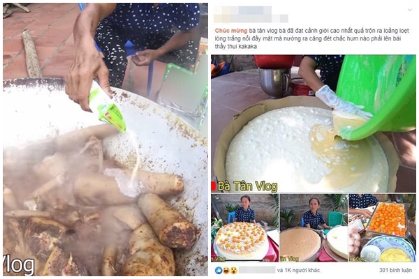 “Cơm rang trân châu” và những món ăn khó hiểu của Bà Tân Vlog