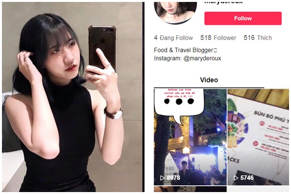 Lộ TikTok, nữ chính “Ghép đôi thần tốc” Đoan Minh bị netizen mỉa mai