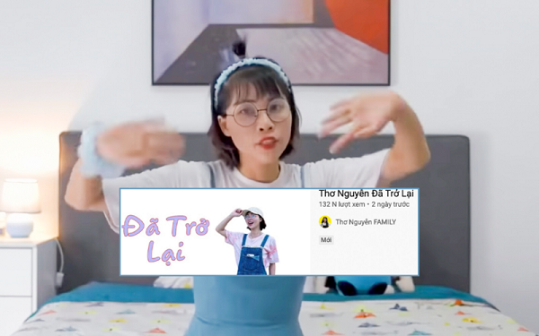 "Nuốt lời hứa" để kiếm nút kim cương, kênh Youtube Thơ Nguyễn trở lại