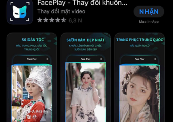 Cuồng ứng dụng "bão mạng" Face Play: Coi chừng mất tiền, gặp họa! 