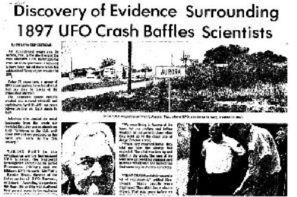 Sự kiện UFO và người ngoài hành tinh chấn động Texas vào năm 1897