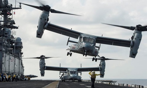 Boeing V-22 Osprey “chim ưng biển” của Hải quân Mỹ