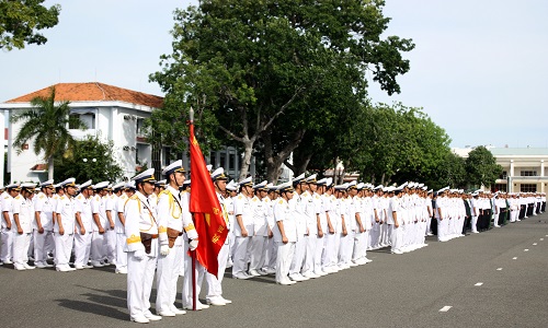 Chùm ảnh Học viện Hải quân khai giảng năm học mới 