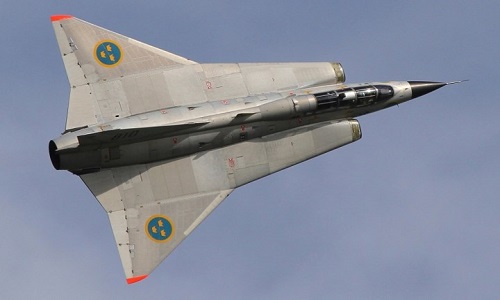 Kỳ dị "rồng sắt" Saab 35 Draken của Không quân Thụy Điển