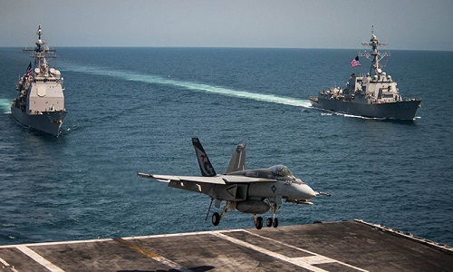 Điều chưa biết về cặp tàu chiến hộ tống USS Carl Vinson đến Đà Nẵng