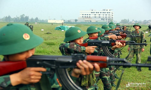 Cuộc sống của tân binh ngày đầu nhập ngũ  ở Trung đoàn 764