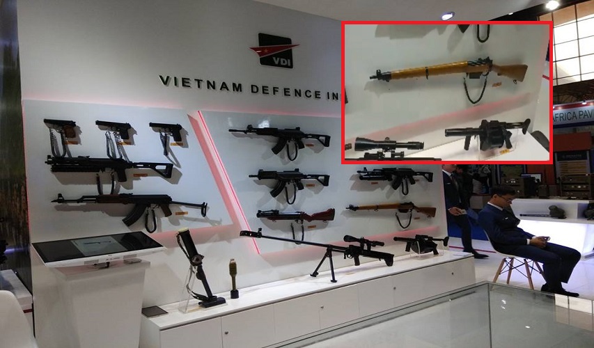 Đi tìm khẩu súng trường lạ Việt Nam mang đến Indodefense 2018